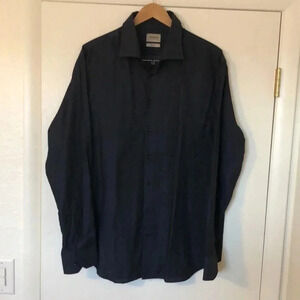 Armani blue slim fit shirt NWTs